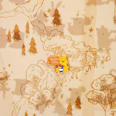 Winnie the Pooh Pin Display Frame and Pin, Hundred Acre Wood Series