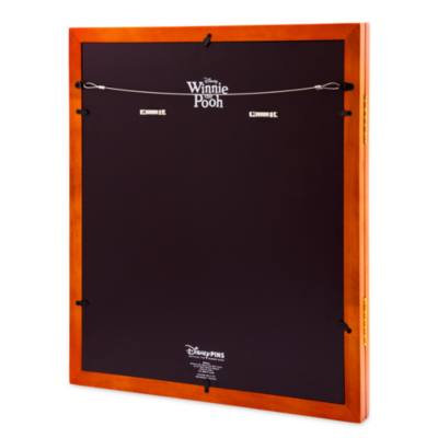 Winnie the Pooh Pin Display Frame and Pin, Hundred Acre Wood Series