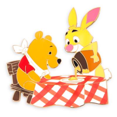 Winnie the Pooh and Rabbit 2-Piece Pin Set, Hundred Acre Wood Series, May