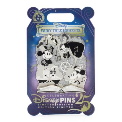 Steamboat Willie Limited Edition Pin, Fairy Tale Moments