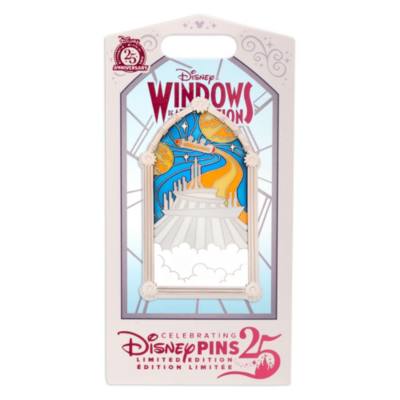 Space Mountain Pin, Disney Windows of Attraction, Limited Edition