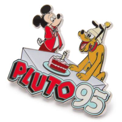 Pluto 95th Anniversary Limited Edition Pin Set
