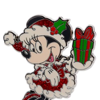 Mrs. Santa Minnie Mouse Holiday Pin