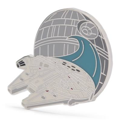 Millennium Falcon and Death Star Pin, Star Wars: A New Hope