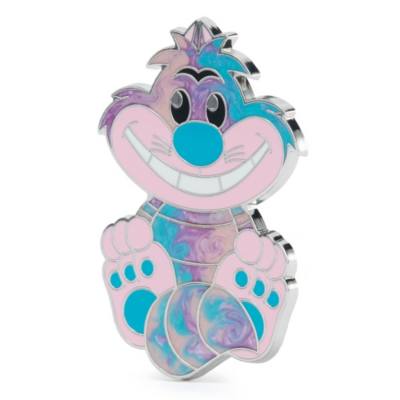 Cheshire Cat Tie-Dye Pin, Alice in Wonderland