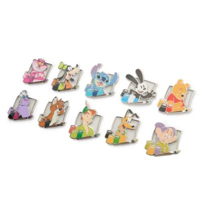 Disney Brush of Magic 2-Piece Mystery Pin Blind Pack Series 1