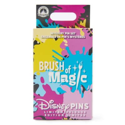 Disney Brush of Magic 2-Piece Mystery Pin Blind Pack Series 1