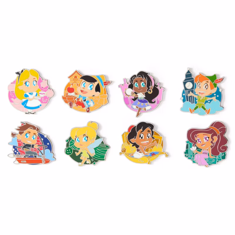 Disney Animated Cuties Mystery 2-Piece Pin Blind Pack