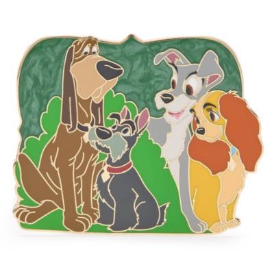 Lady and the Tramp Cast Pin