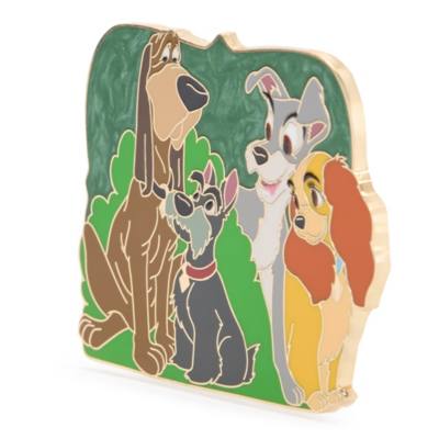 Lady and the Tramp Cast Pin
