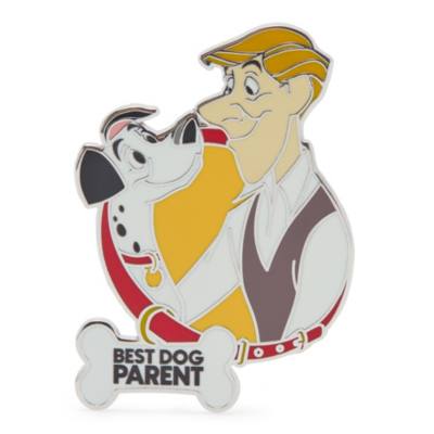 Pongo and Roger Radcliffe ''Best Dog Parent'' Pin, 101 Dalmatians