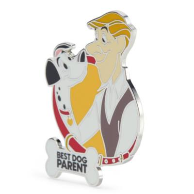 Pongo and Roger Radcliffe ''Best Dog Parent'' Pin, 101 Dalmatians