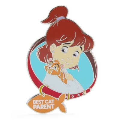Oliver and Jenny ''Best Cat Parent'' Pin, Oliver & Company