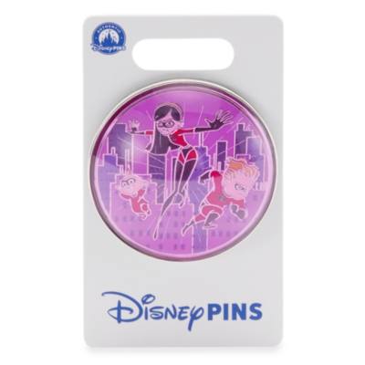 Violet, Dash and Jack-Jack Domed Pin, The Incredibles