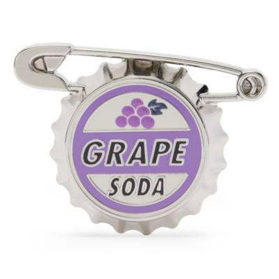 Grape Soda Bottlecap Pin, Up