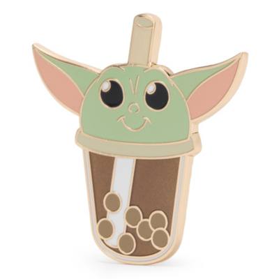 Grogu Boba Tea Pin, Star Wars: The Mandalorian