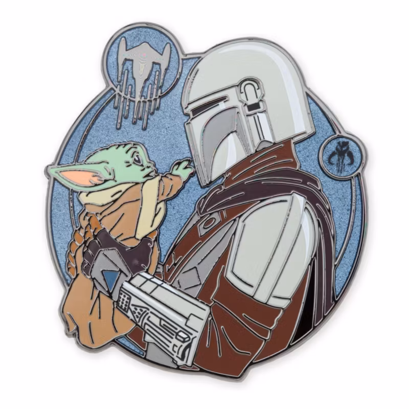 Din Djarin and Grogu Pin, Star Wars: The Mandalorian
