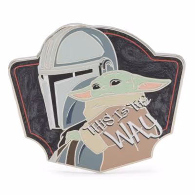 Din Djarin and Grogu Pin, Star Wars: The Mandalorian and Grogu