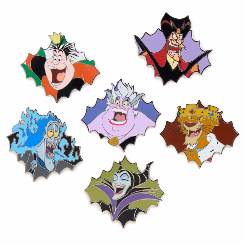 Disney Villains Pin Set