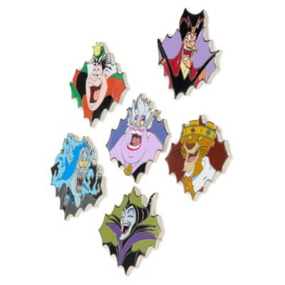 Disney Villains Pin Set