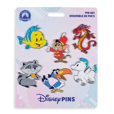 Disney Sidekicks Pin Set