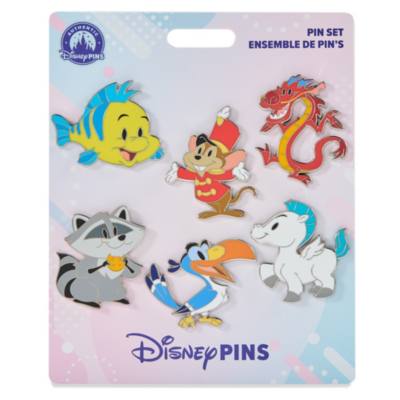Disney Sidekicks Pin Set