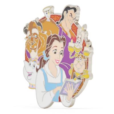 Beauty and the Beast Character Pin