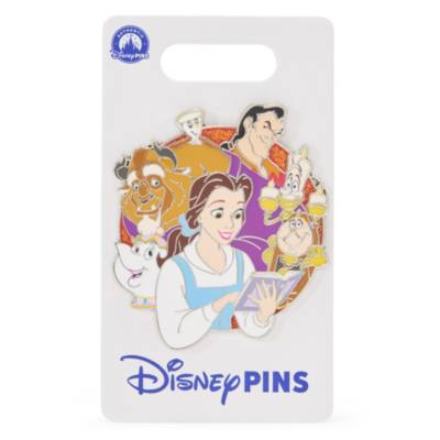 Beauty and the Beast Character Pin