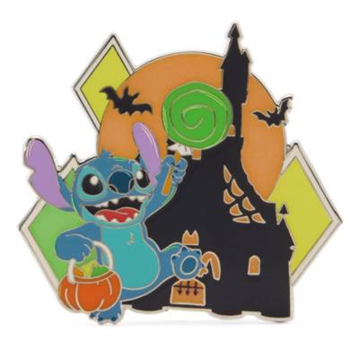 Stitch Glow-in-the-Dark ''Happy Halloween'' Pin, Lilo & Stitch
