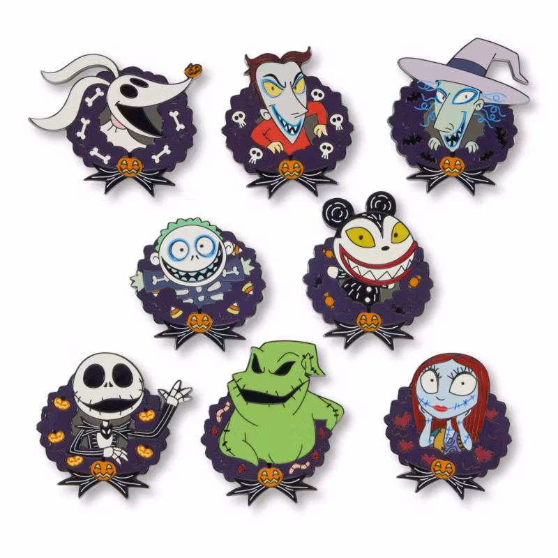 The Nightmare Before Christmas 2-Piece Mystery Pin Blind Pack