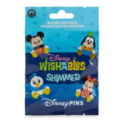 Disney Wishables Shimmer Mystery Pin Set