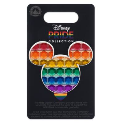 Mickey Mouse Icon Pin, Disney Pride Collection