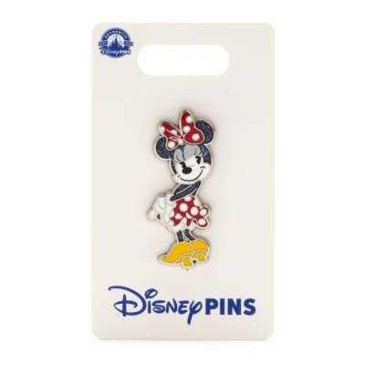 Minnie Mouse Glitter Pin