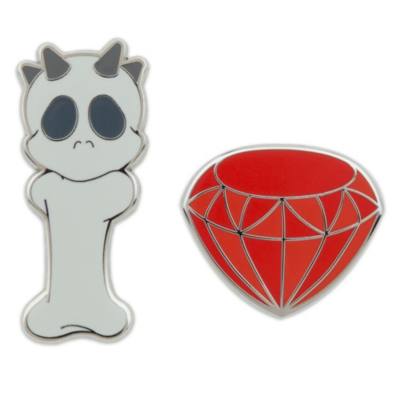 Disney Pets Outfits Patch Pin Set with Hades and Dopey Costumes