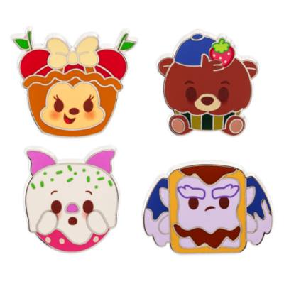 Disney Munchlings 5-Piece Mystery Pin Pouch Series 4