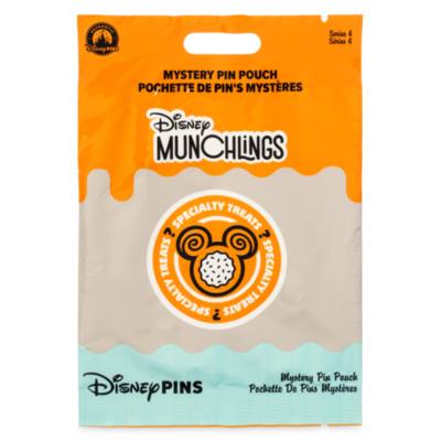 Disney Munchlings 5-Piece Mystery Pin Pouch Series 4