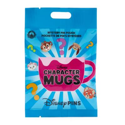 Disney Character Mugs 5-Piece Mystery Pin Blind Pack
