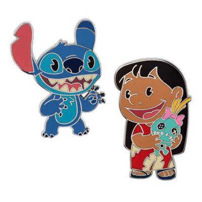 Lilo & Stitch Build-a-Pin 3-Piece Starter Set with Castle Stage Base Pin