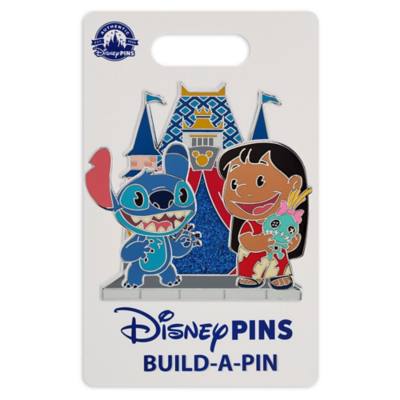 Lilo & Stitch Build-a-Pin 3-Piece Starter Set with Castle Stage Base Pin