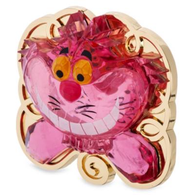 Cheshire Sculpted Acrylic Pin, Alice in Wonderland