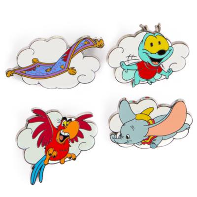 Disney Fantasy Flights 5-Piece Mystery Pin Set
