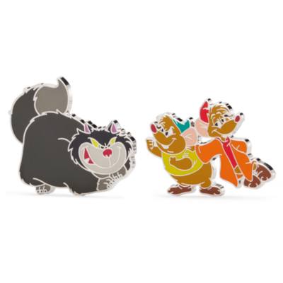 Gus, Jaq, and Lucifer Pin Set, Cinderella