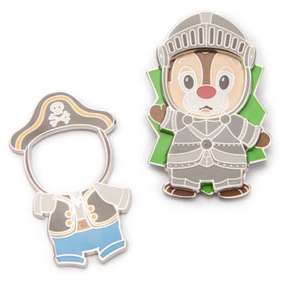 蒂蒂迪士尼樂園好朋友穿搭系列騎士與海盜磁性徽章套組