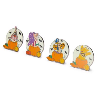 Winnie the Pooh and Friends Halloween Pin Set
