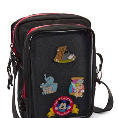 Mickey Mouse Pin Trading Sling Bag, Disney Parks