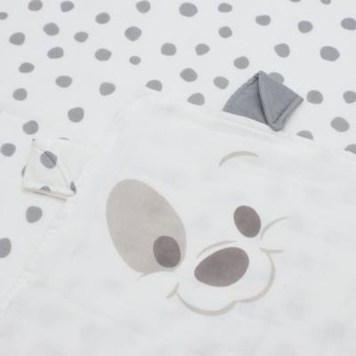 Dumbo, Bambi, Patch and Simba Baby Muslin Blankets, Set of 2