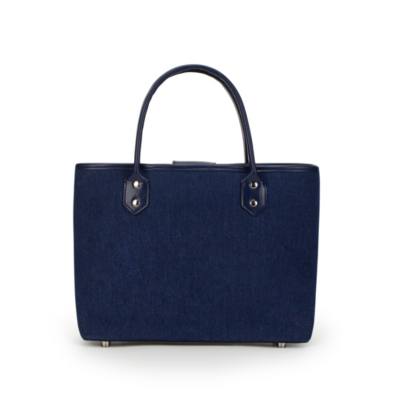 Stitch Denim Crossbody Bag