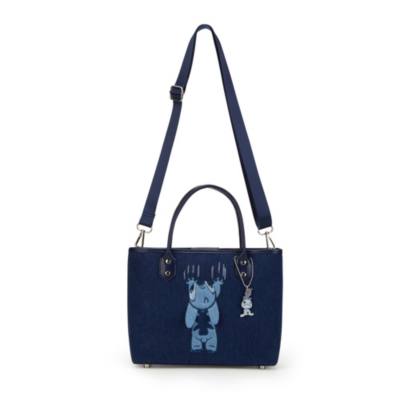 Stitch Denim Crossbody Bag