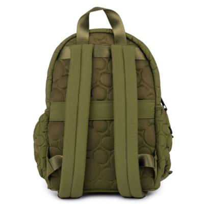 Mickey Icon Quilted Backpack in Olive for Adults