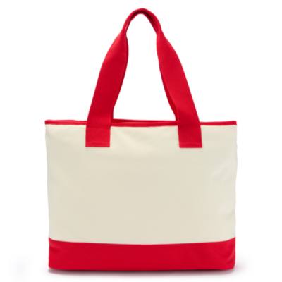 Mickey Mouse and Friends Holiday Canvas Tote Bag